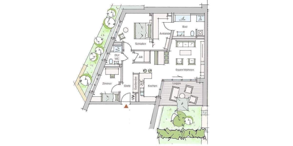 Etagenwohnung Erlangen Innenstadt - 3 Zimmer, 97 m&sup2;, 848.721&euro; | Angebot:26258871