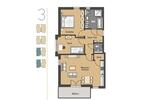 Etagenwohnung Nürnberg Gaismannshof - 3 Zimmer, 90 m&sup2;, 1.418&euro; | Angebot:26380334