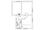 Etagenwohnung Schwabach - 3 Zimmer, 47 m&sup2;, 760&euro; | Angebot:25632242