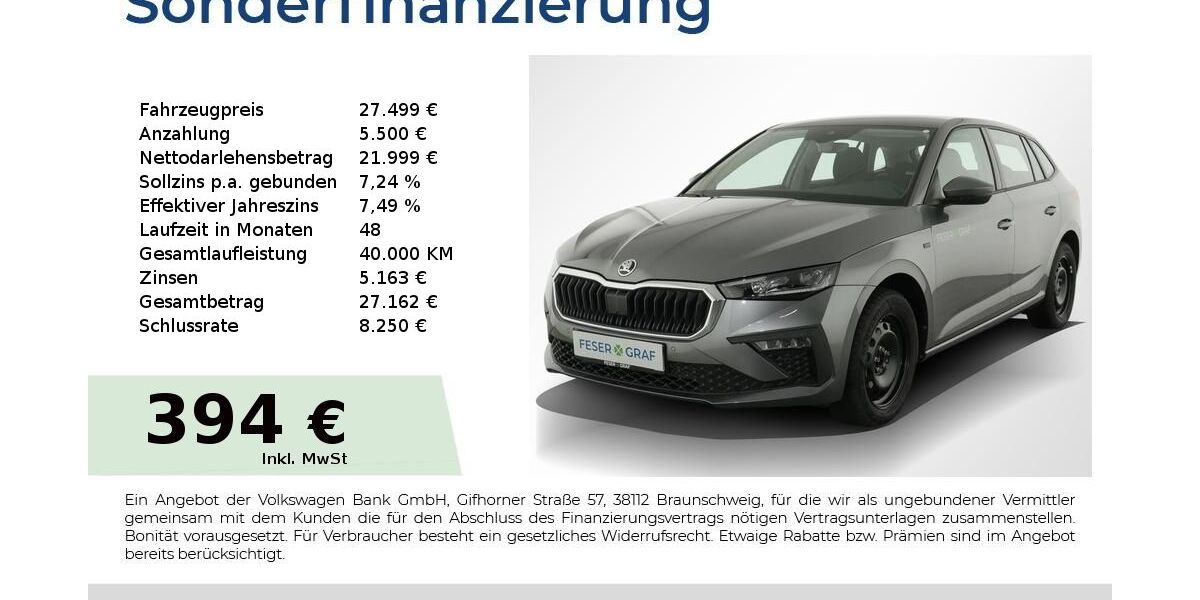 Skoda Scala 9.900 km 27.499 &euro; Nürnberg 90441