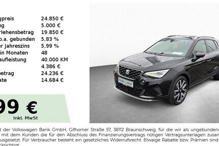 Seat Arona 6.900 km 23.450 &euro; Schwabach 91126