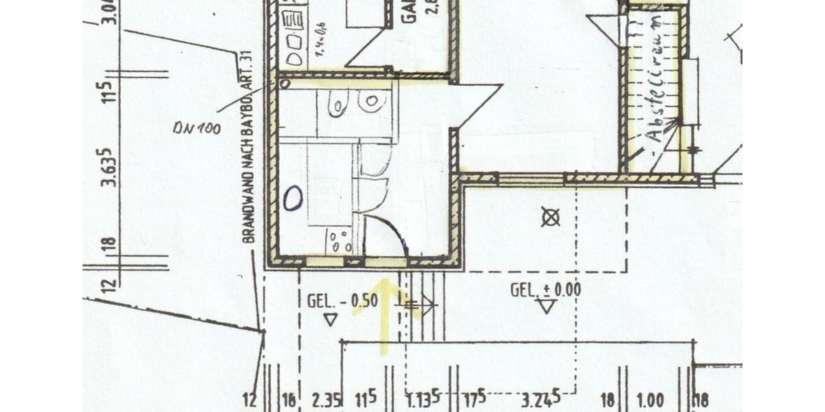 Erdgeschoßwohnung Roßtal - 1 Zimmer, 29 m&sup2;, 290&euro; | Angebot:25383598