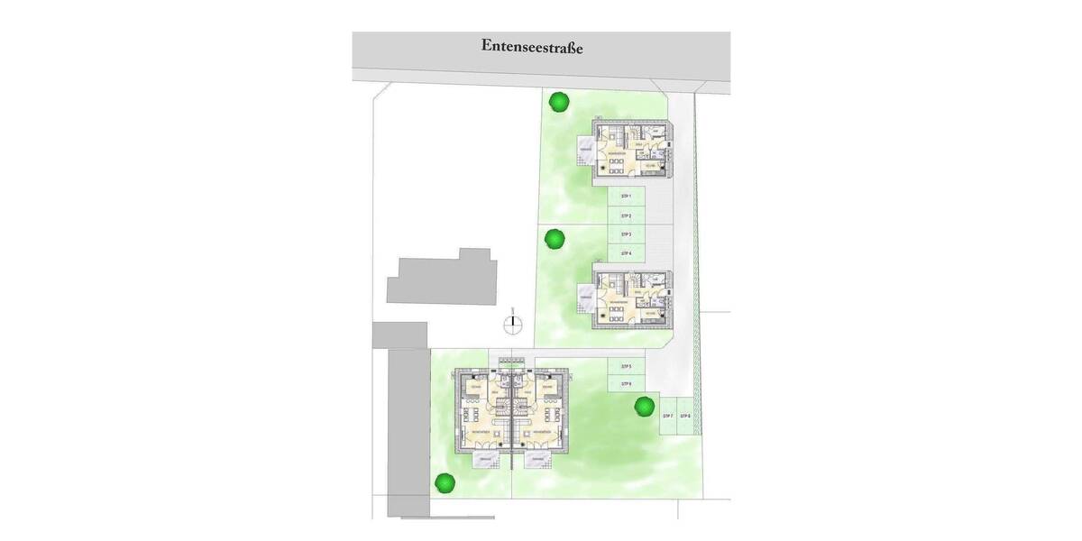 Doppelhaushälfte Rückersdorf Entensee - 4 Zimmer, 111 m&sup2;, 695.000&euro; | Angebot:26852829