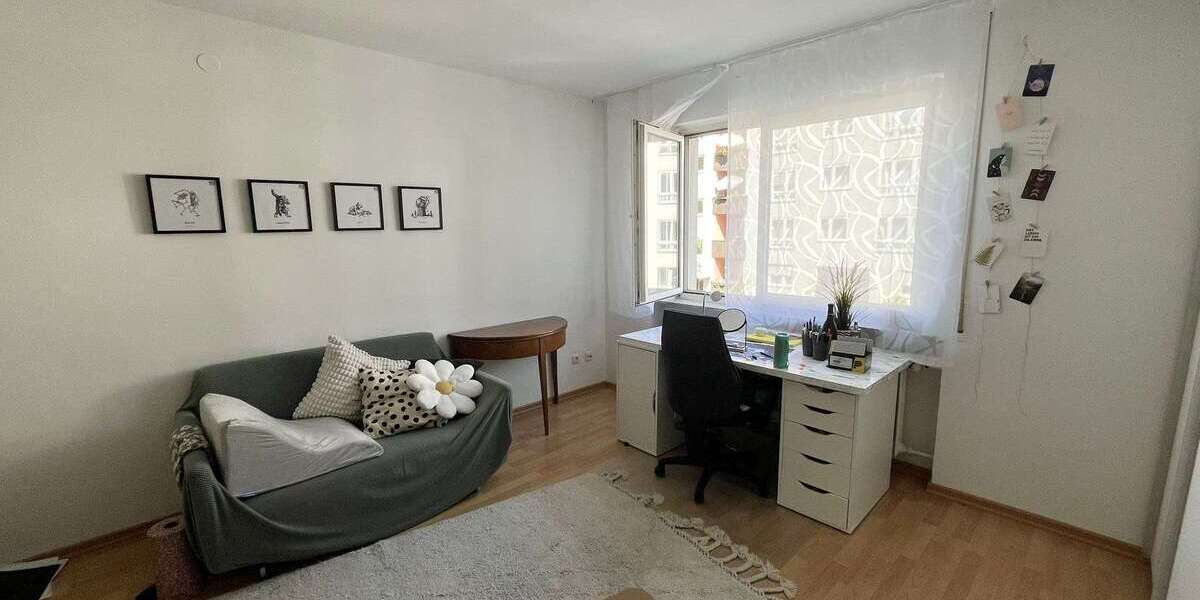 Etagenwohnung Nürnberg Herrnhütte - 1 Zimmer, 34 m&sup2;, 400&euro; | Angebot:26391969