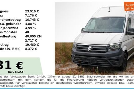 VW Crafter 142.550 km 22.491 &euro; Nürnberg 90441