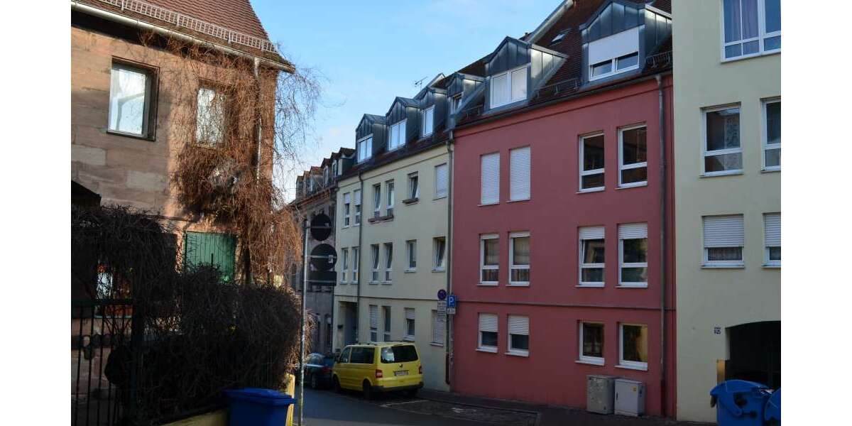 Etagenwohnung Fürth Altstadt - 1 Zimmer, 42 m&sup2;, 480&euro; | Angebot:27629386