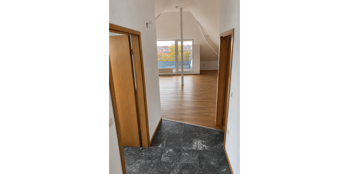 Etagenwohnung Nürnberg Kleinweidenmühle - 2 Zimmer, 70 m&sup2;, 976&euro; | Angebot:26912965