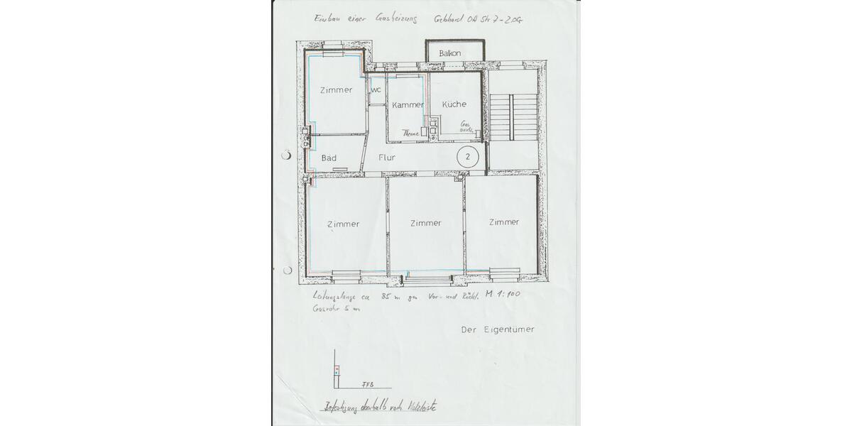 Etagenwohnung Nürnberg Gibitzenhof - 5 Zimmer, 101 m&sup2;, 355.000&euro; | Angebot:26624247