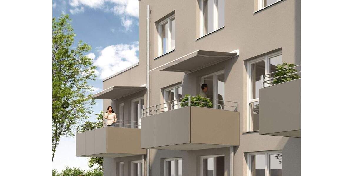 Etagenwohnung Fürth Ronhof - 2 Zimmer, 59 m&sup2;, 369.000&euro; | Angebot:25385698