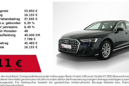 Audi A8 40.500 km 53.850 &euro; Nürnberg 90411