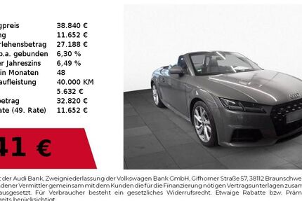Audi TT 44.500 km 38.840 € Nürnberg 90411