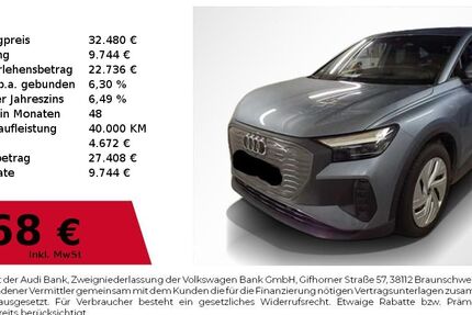 Audi Q4 e-tron 52.600 km 32.480 &euro; Nürnberg 90411