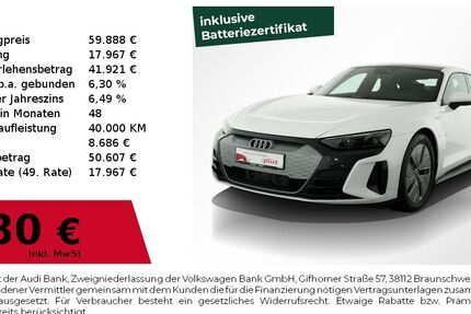 Audi e-tron GT 19.500 km 54.440 &euro; Nürnberg 90411
