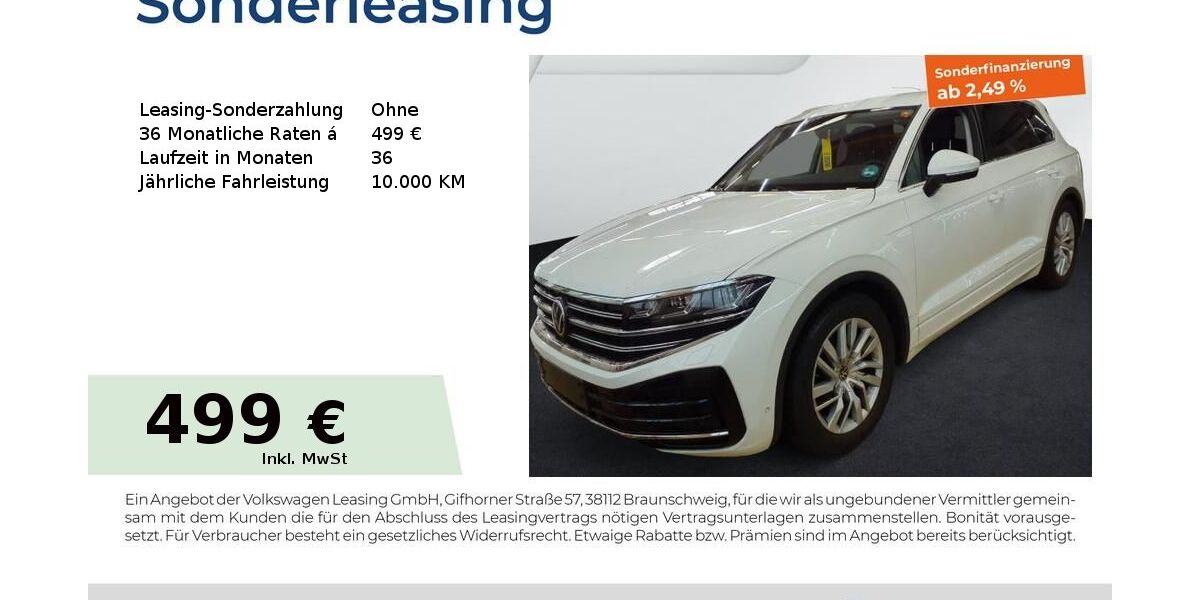 VW Touareg 25.409 km 54.603 &euro; Nürnberg 90411