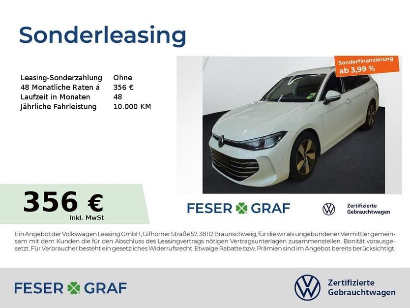 VW Passat Variant 21.470 km 34.880 € Nürnberg 90411