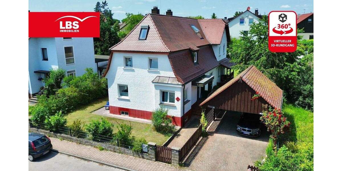 Zwei auf einen Streich! Doppelhaus mit flexibler Nutzung zentral in Feucht! 7 zimmer