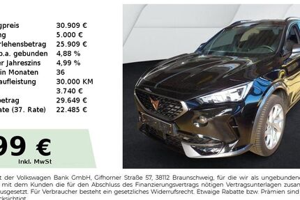 Cupra Formentor 17.850 km 30.909 € Lauf an der Pegnitz 91207