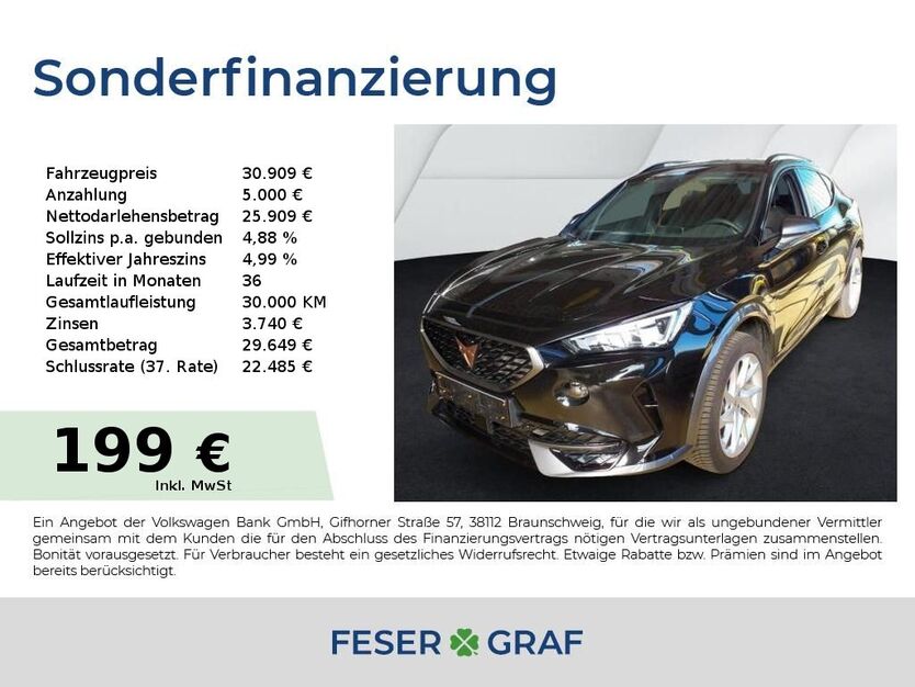 Cupra Formentor 17.850 km 30.909 € Lauf an der Pegnitz 91207