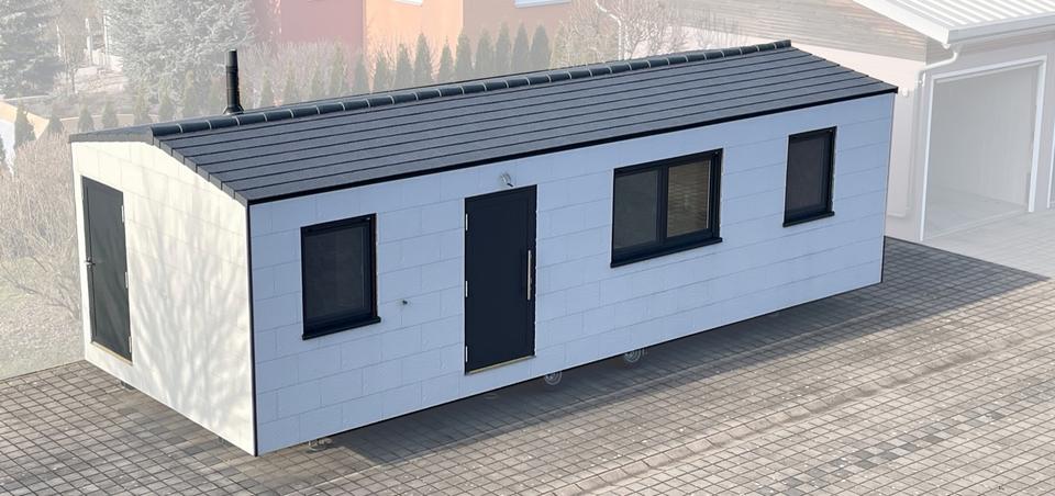 Mobilheim,Tinyhaus,neu hochwertig, energieeffizient, 10,4m x 4,0m zimmer