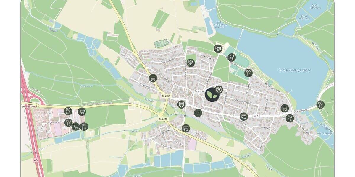 Etagenwohnung Erlangen Dechsendorf - 3 Zimmer, 83 m&sup2;, 523.000&euro; | Angebot:25671398