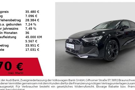 Audi A3 4.900 km 35.480 &euro; Fürth 90763