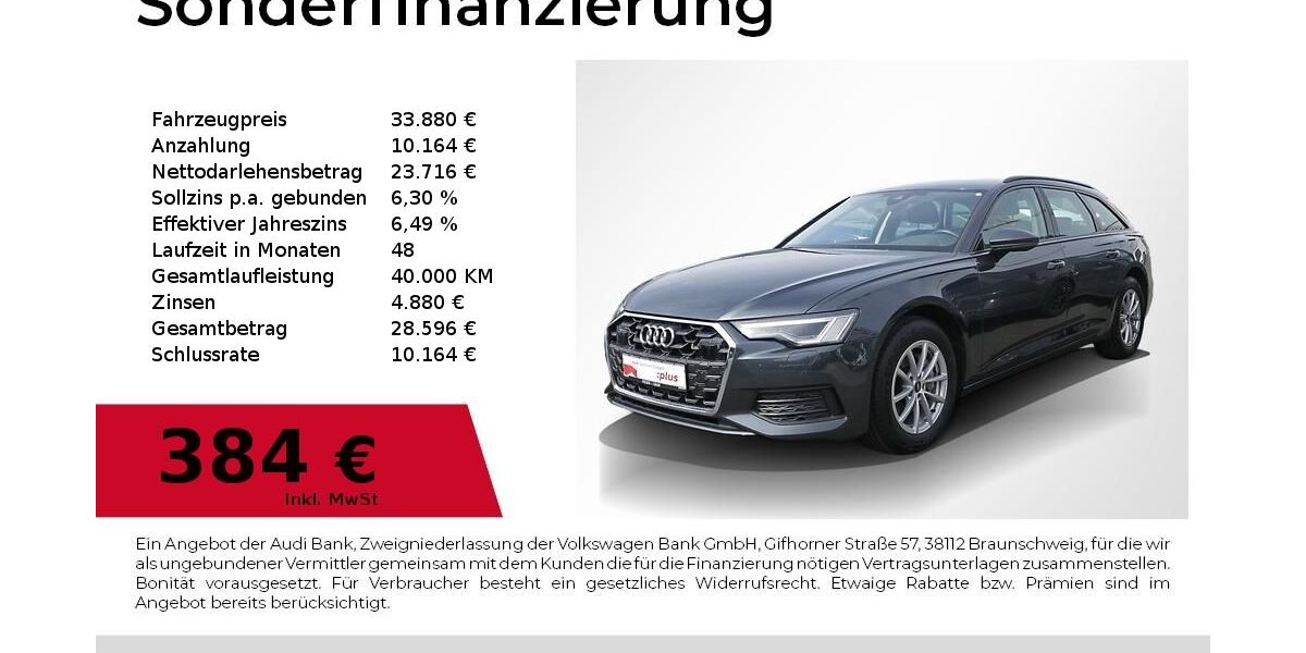 Audi A6 63.900 km 33.880 &euro; Nürnberg 90411