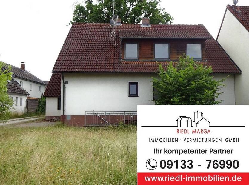 Einfamilienwohnhaus in ruhiger Lage von Baiersdorf-Igelsdorf mit Garage