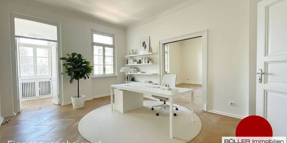 Etagenwohnung Nürnberg Gleißbühl - 4 Zimmer, 139 m&sup2;, 2.400&euro; | Angebot:26744512
