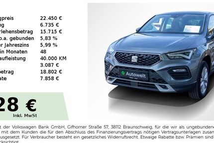Seat Ateca 82.450 km 22.450 &euro; Nürnberg 90431