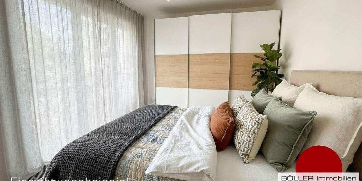 Etagenwohnung Nürnberg Gärten b Wöhrd - 2 Zimmer, 50 m&sup2;, 890&euro; | Angebot:26658948