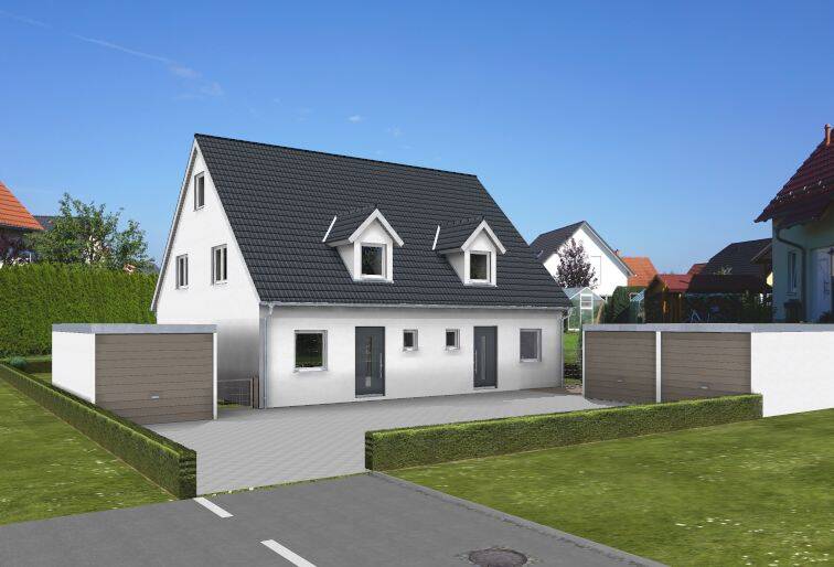 Doppelhaushälfte Feucht - 5 Zimmer, 106 m&sup2;, 630.700&euro; | Angebot:26388561
