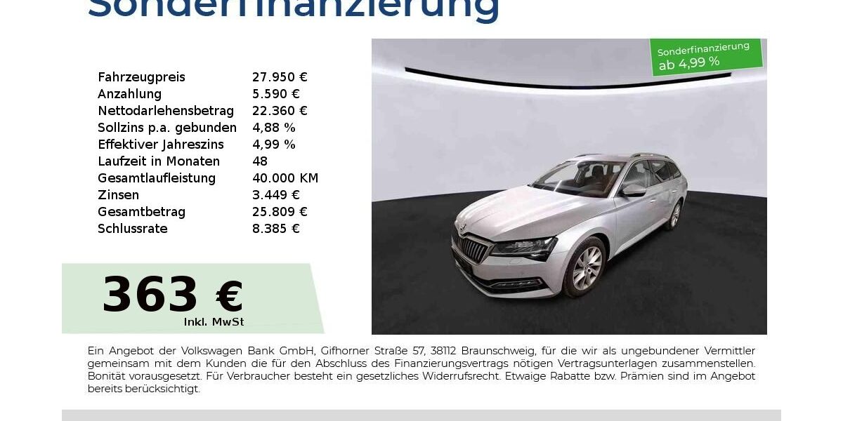 Skoda Superb 70.750 km 27.950 &euro; Nürnberg 90441