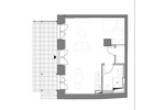 Loftige, möblierte 1-Zimmer-Wohnung mit großer Terrasse zum Erstbezug!