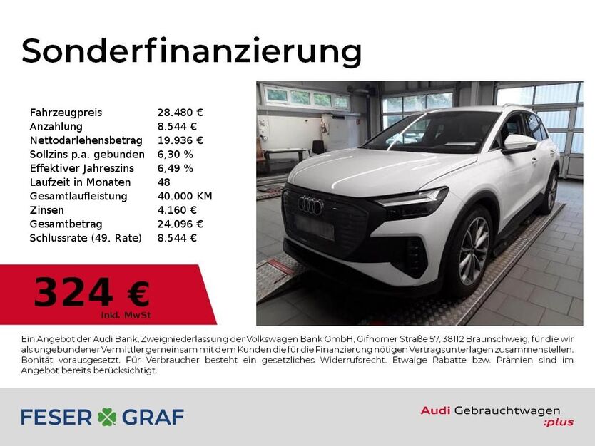 Audi Q4 e-tron 73.500 km 28.480 € Nürnberg 90411