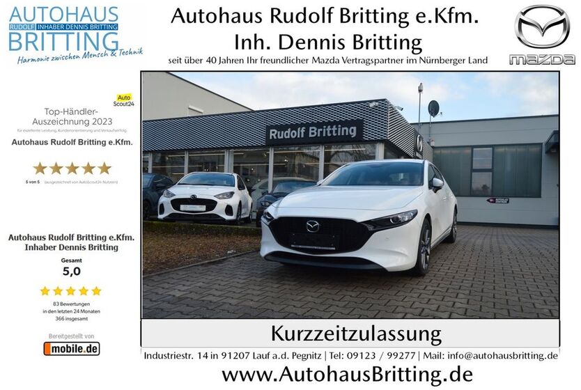 Mazda 3 5.000 km 26.990 € Lauf 91207