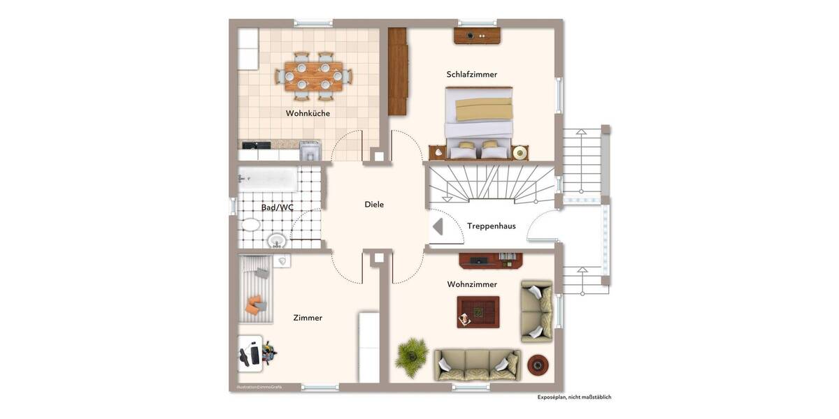 Freistehendes Mehrfamilienhaus mit großem Grundstück...3-Familienhaus in Alterlangen 9 zimmer