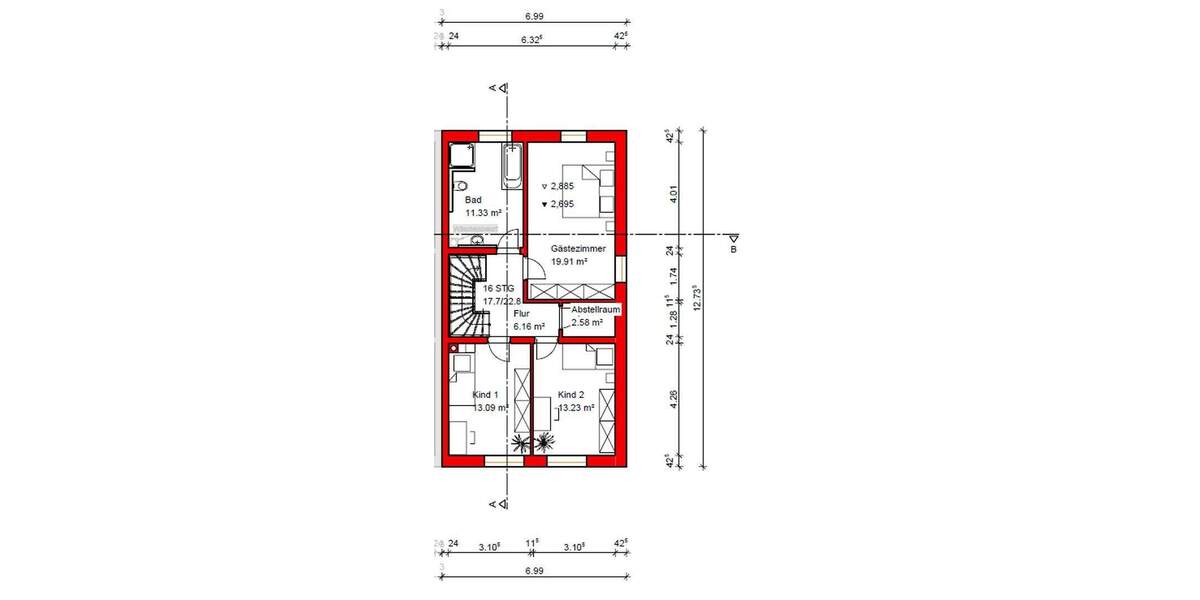 Doppelhaushälfte Röthenbach a.d.Pegnitz Röthenbach - 6 Zimmer, 185 m&sup2;, 909.000&euro; | Angebot:25659263