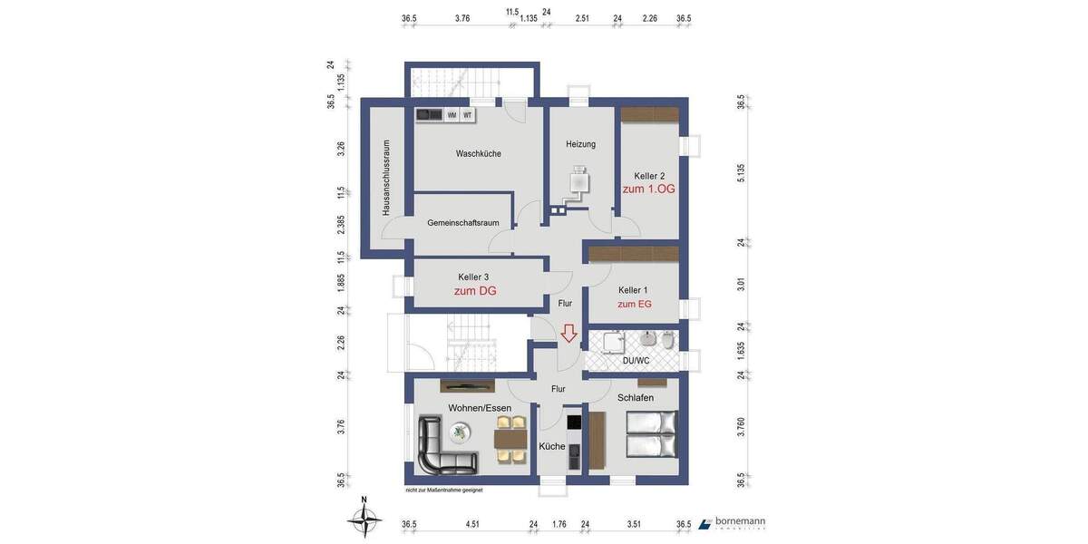 Etagenwohnung Hersbruck Altensittenbach - 6 Zimmer, 152 m&sup2;, 535.000&euro; | Angebot:25726431