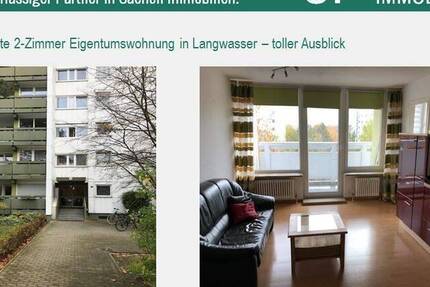 Wohnung Nürnberg Langwasser - 2 Zimmer, 40 m&sup2;, 499&euro; | Angebot:26643596