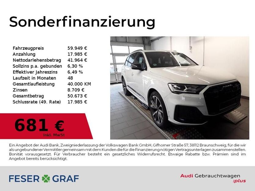 Audi Q7 78.300 km 59.949 € Nürnberg 90411