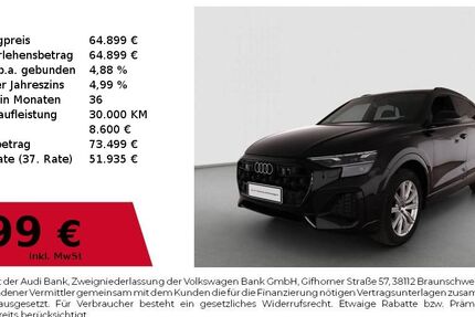 Audi Q8 27.353 km 64.899 € Lauf an der Pegnitz 91207
