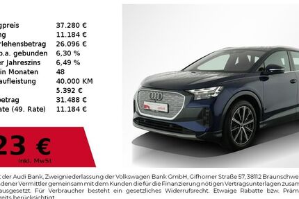 Audi Q4 e-tron 48.694 km 36.440 &euro; Nürnberg 90411