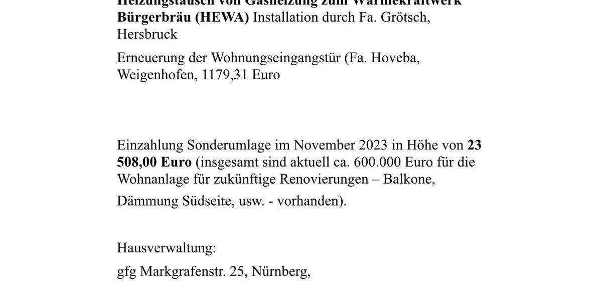 Etagenwohnung Hersbruck - 3 Zimmer, 76 m&sup2;, 250.000&euro; | Angebot:27188316