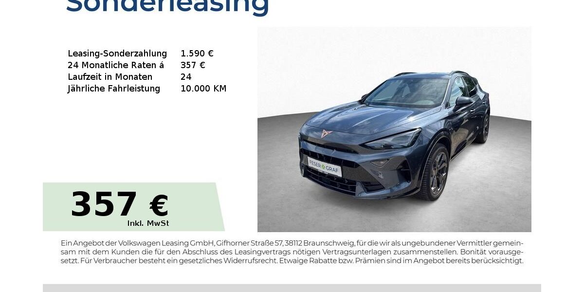 Cupra Formentor 27.196 km 32.890 &euro; Roth 91154