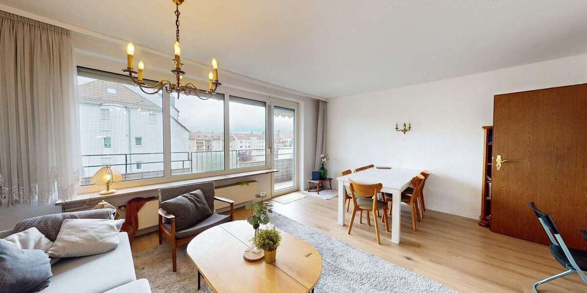 Etagenwohnung Nürnberg Gibitzenhof - 4 Zimmer, 94 m&sup2;, 299.000&euro; | Angebot:26689875