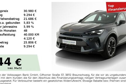 Cupra Formentor 9.950 km 30.980 &euro; Nürnberg 90441