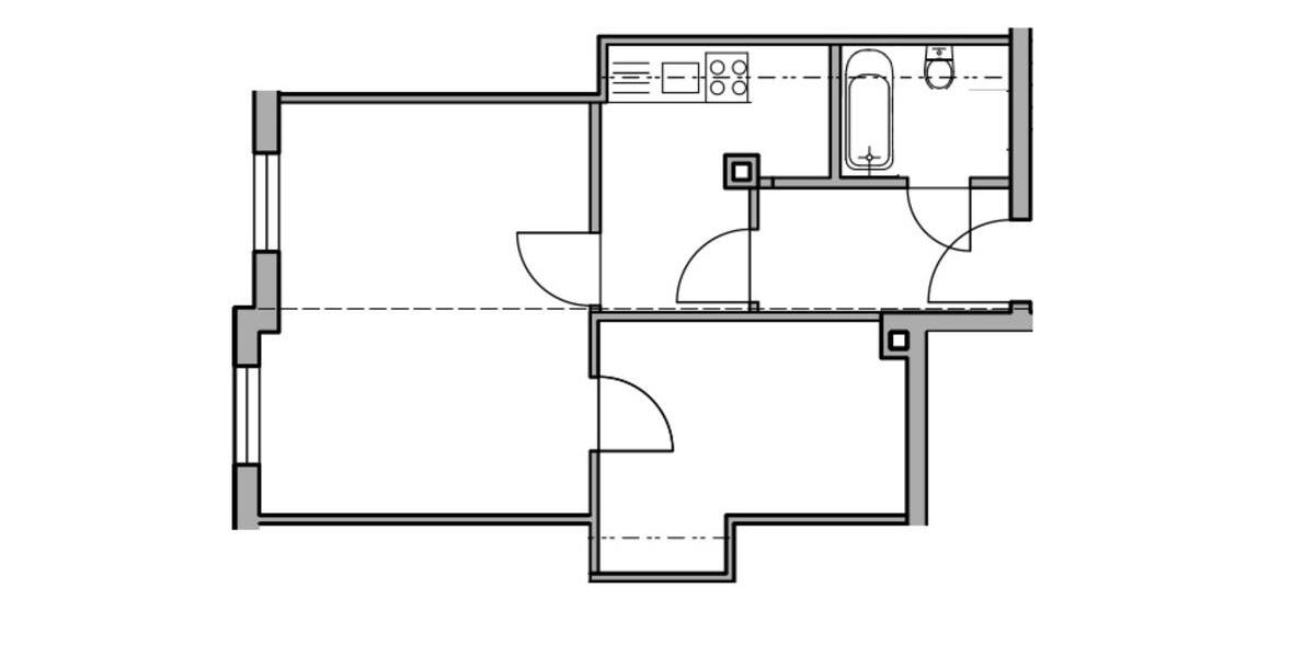 2 Zimmer Wohnung Ideal für Monteure 2 zimmer