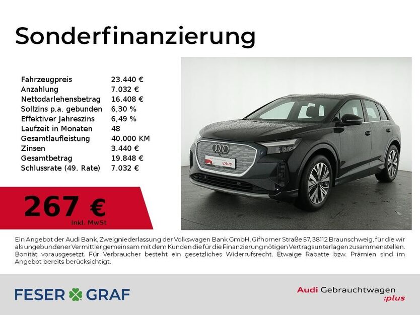Audi Q4 e-tron 43.400 km 23.440 € Nürnberg 90411