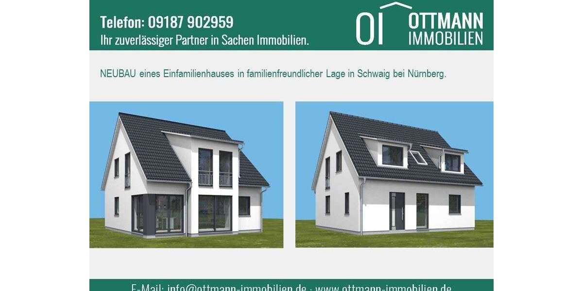 Einfamilienhaus Schwaig b. Nürnberg - 5 Zimmer, 135 m&sup2;, 850.000&euro; | Angebot:11044065