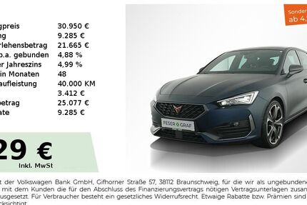 Cupra Leon 32.750 km 30.440 &euro; Nürnberg 90441